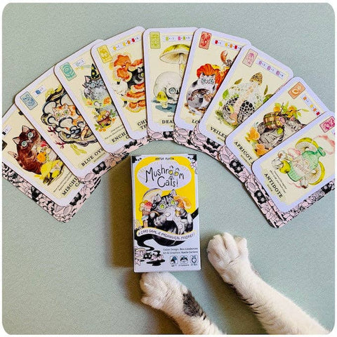 Paper Puffin Mushroom Cats! A Card Game of Mycological Mischief
