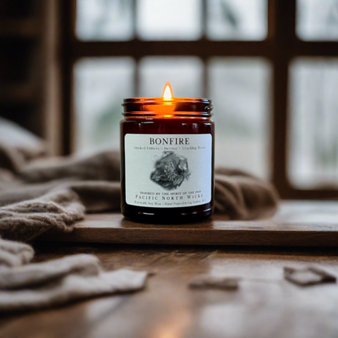 Pacific North Wicks Bonfire Candle