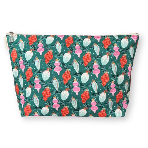 Dana Herbert XL Makeup Bag CHRISTMAS