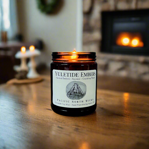 Pacific North Wicks Yuletide Embers Candle