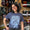 Woman wearing a t-shirt with 'Weird Sisters' chimera design in a yarn store.
