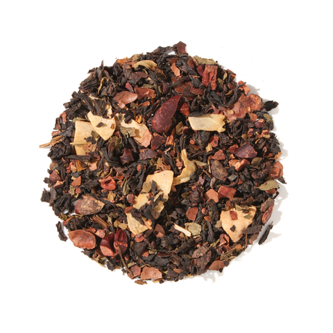 Plum Deluxe Chocolate Mint Flavored Oolong Loose Leaf Tea 1oz