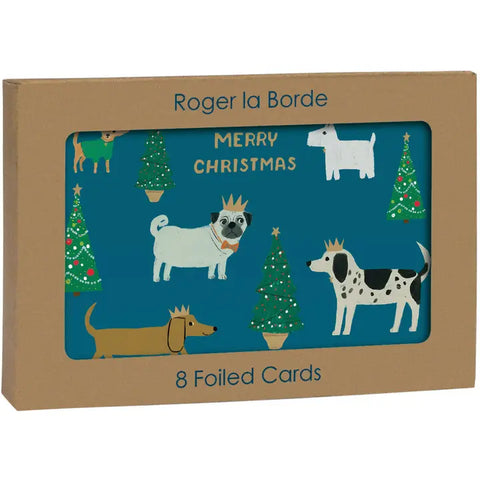 RLB Card Pack Foil Tall Merry Dogs
