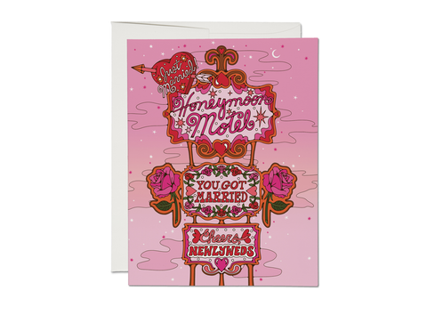 Red Cap Card Honeymoon Motel