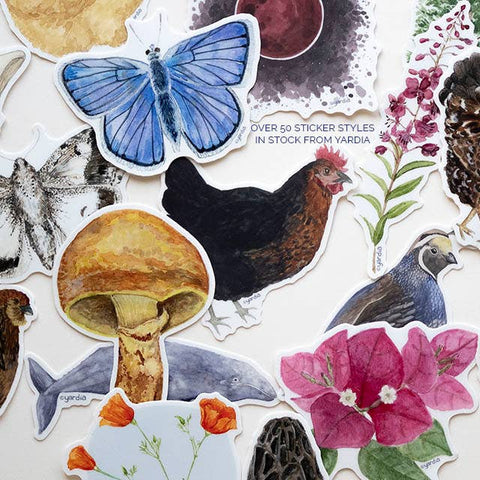Yardia Sticker Speckled Sussex Chicken