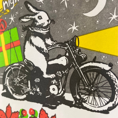 Old School Stationers Card Goodwill To All