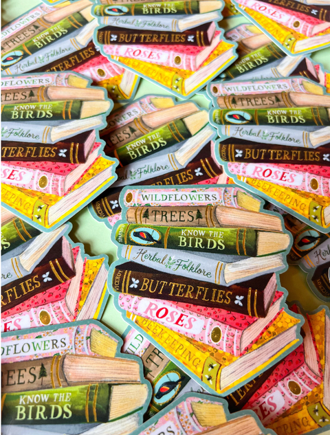 Katie Daisy Sticker Books die-cut