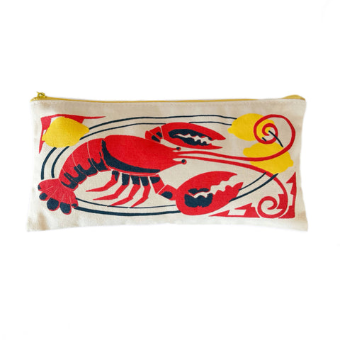 Pier Six Press Travel Pouch Lobster