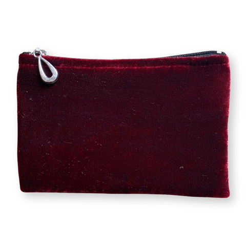 Dana Herbert Coin Purse Silk Velvet