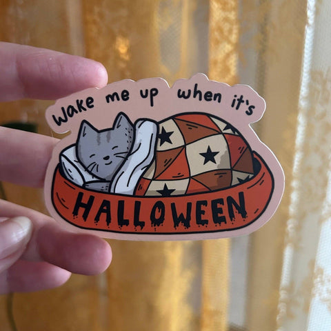 Little Spooky Studio - Sleep Til October Sticker