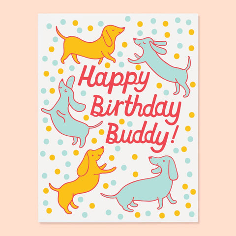 The Good Twin Card Doxie Bday