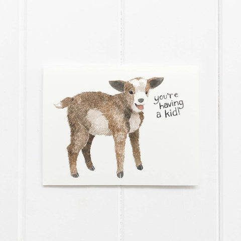 Yardia Card You're Having a Kid