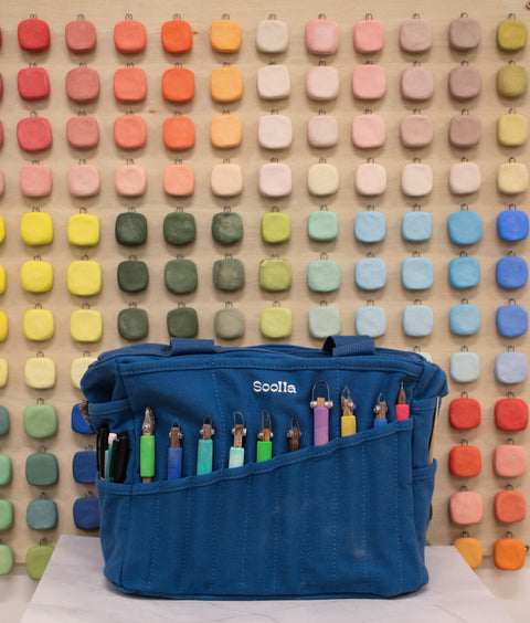 Soolla Studio Project Bag Blueberry Bliss