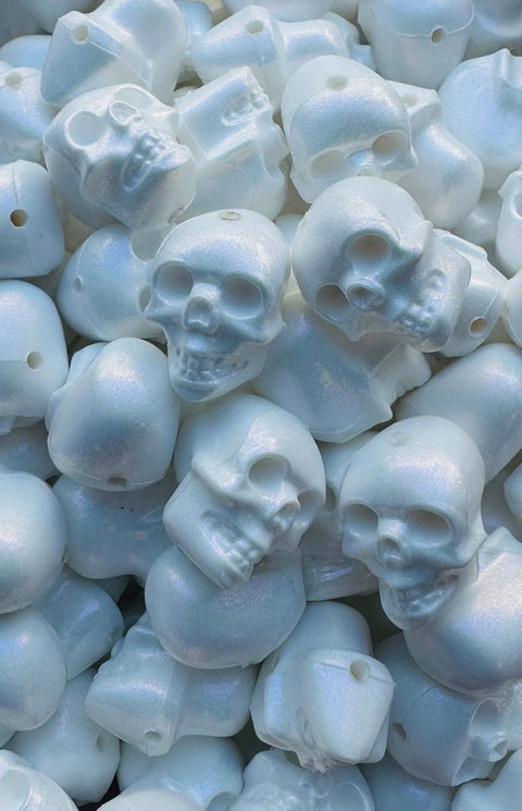 Knitting is Metal Needle Stoppers Skull