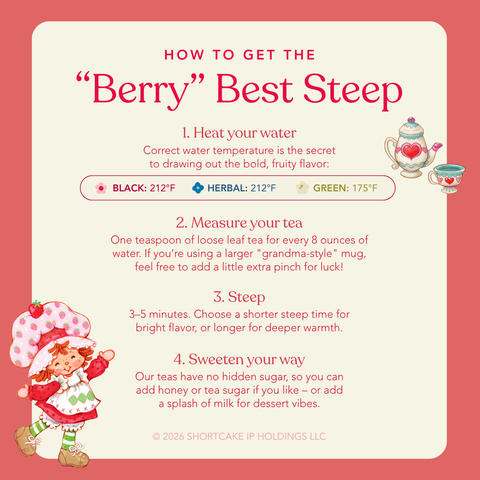 Plum Deluxe Tea Strawberry Shortcake™ Black Tea