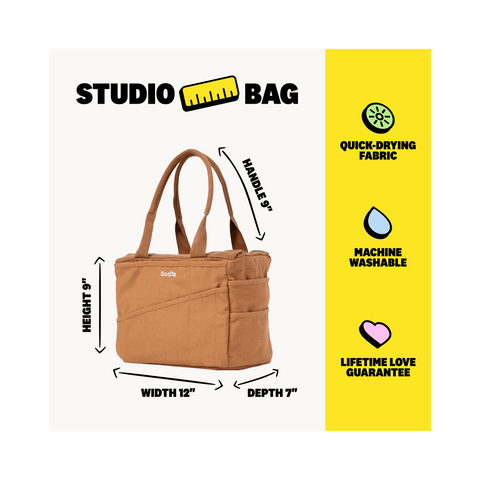Soolla Studio Project Bag Cinnamon