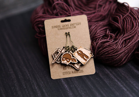 Sunrise Grove Stitch Markers Princess Bride