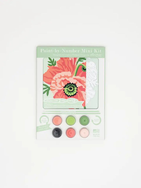 Elle Cree MINI Poppies PBN Kit