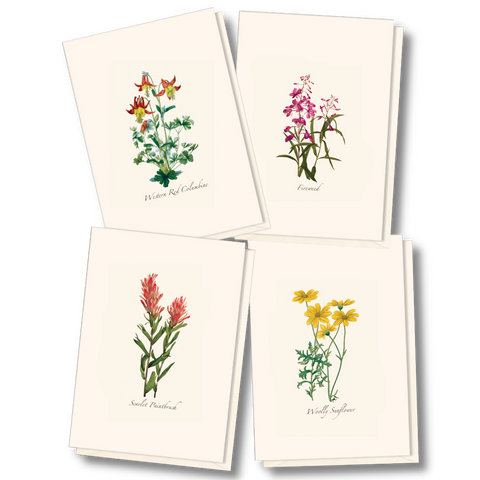 ES+W Card Set Western Wildflower Assortment