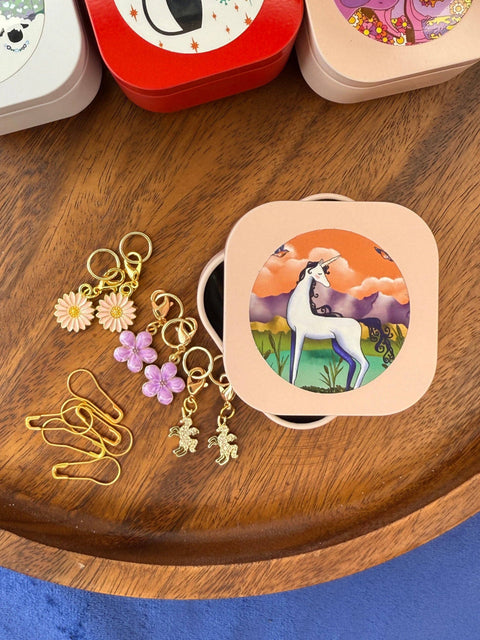 Lemonwood Stitch Markers Believe!
