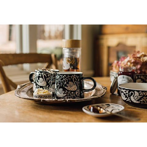 Danica Studio Glass Tea Infuser Bottle Swan Song