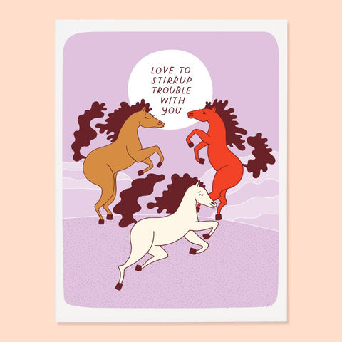 The Good Twin Card Stirrup Trouble