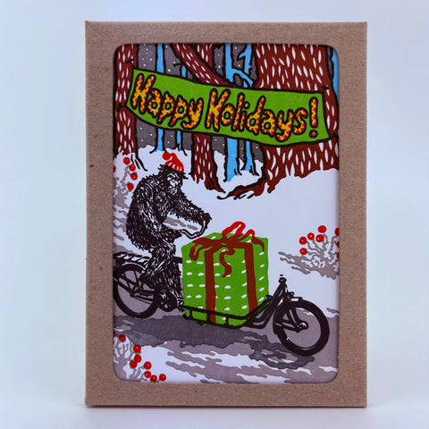 Old School Stationers Card Set Sasquatch Express!