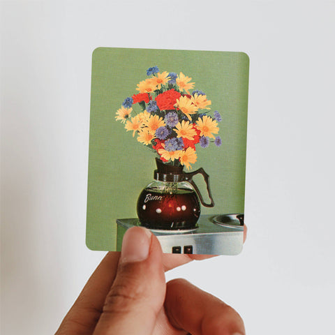 The Galek Sea Sticker Flower Pot