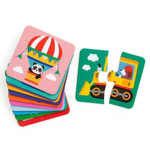 My First Vehicles 2 Piece Match-up Puzzles