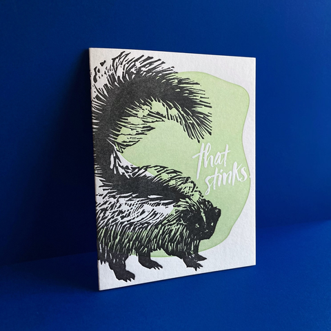 Pier Six Press Card That Stinks