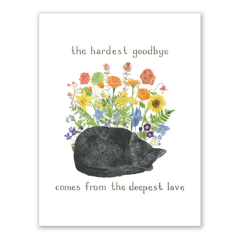 Yardia Card Cat Pet Sympathy