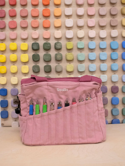 Soolla Studio Project Bag Desert Rose