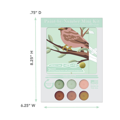 Elle Cree Sparrow MINI PBN Kit
