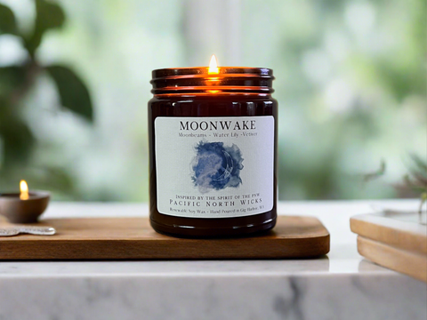 Pacific North Wicks Moonwake Candle