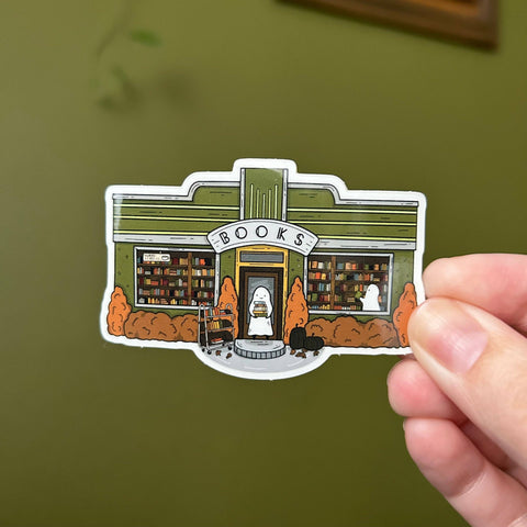 Little Spooky Studio - Bookshop Sticker