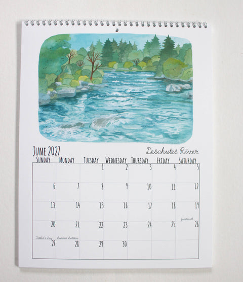michele maule - 2027 Oregon Calendar