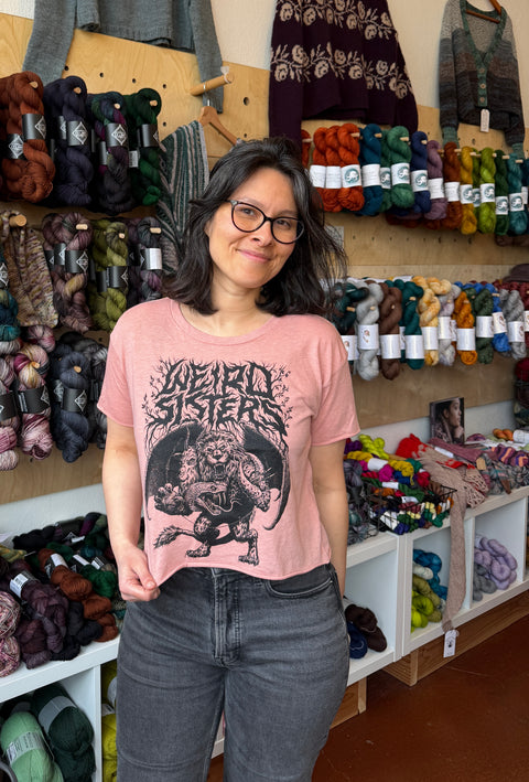 Weird Sisters Chimera Cropped Tee