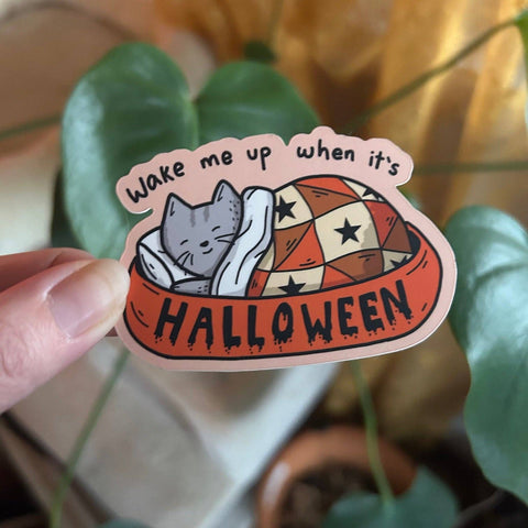 Little Spooky Studio - Sleep Til October Sticker