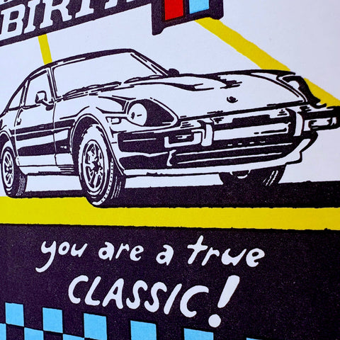 Old School Stationers Happy Birthday to a True Classic Card