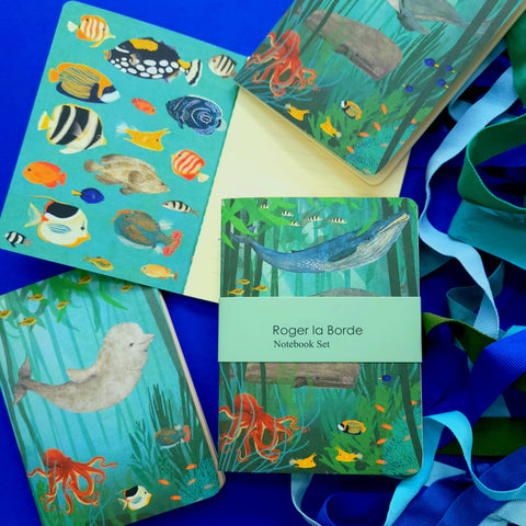 RLB Journal Whale Song Journal Set