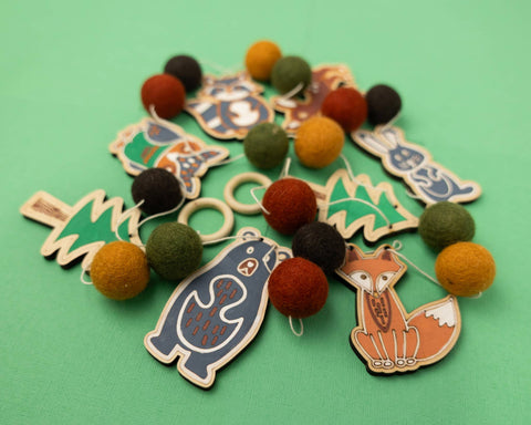 The Woodsy Craft Co. Craft Kit Woodland Garland