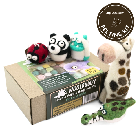 Woolbuddy Needle Felting Beginner Kit