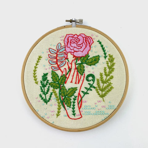 Keller Design Embroidery Kit Hello From Rose City
