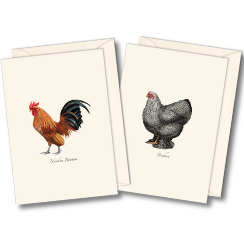ES+W Card Set Chicken Assortment