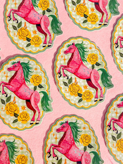 Katie Daisy Sticker Sparkle Pony