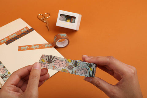 Amicreative Washi Tape Set Mod Tiger
