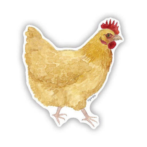 Yardia Sticker  Buff Orpington Chicken