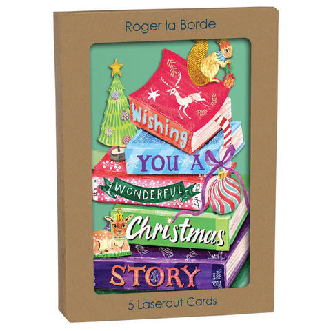 RLB Card Pack Christmas Bookstack