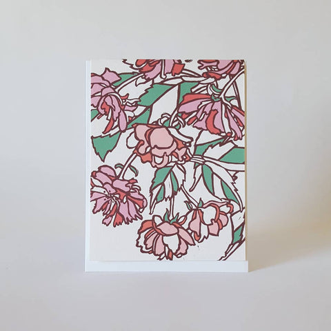 Little Green Card Set Assorted Flower
