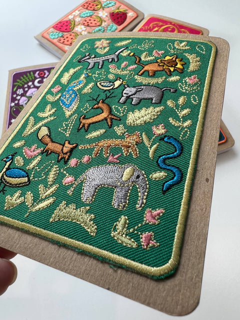 Rikrack Notebook Wildlife Embroidery